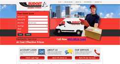 Desktop Screenshot of budgetcouriers.com.au
